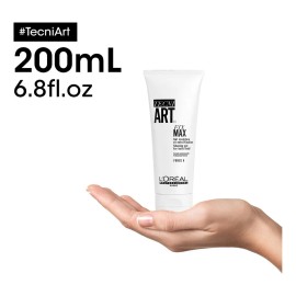 Gel De Máxima Fijación Para Cabello Tecniart Fix Max 200ml
