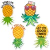 Tellegloww 4 Pcs Large Pineapple Cruise Door Decorations Thicken Car