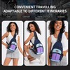 O-TBOST Small Sling Bags for Women Crossbody Backpack Multi-Pocket Adjustable