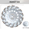 7 Inch Diamond Grinding Cup Wheel for Concrete & Masonry,