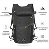 4Monster Foldable Backpack, Ultra Light, Unisex Daypack, Outdoor, 2-in-1 Belt