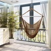 Lazy Daze Hammock Chair Caribbean Hanging Rope Swing Chair, 40"