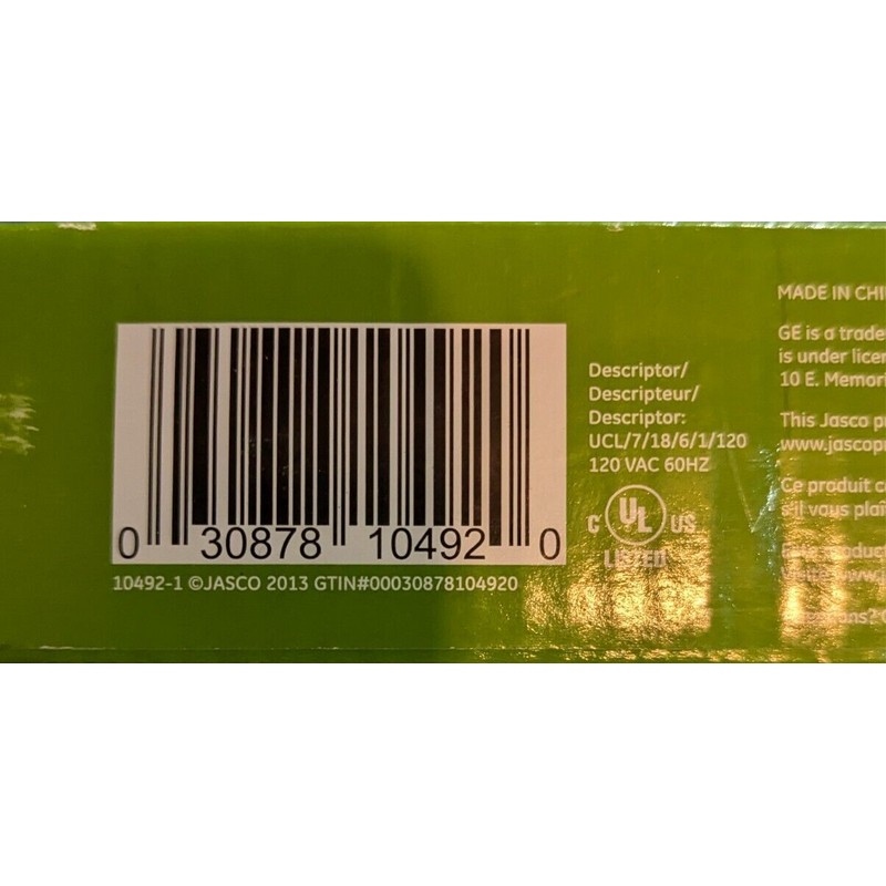 GE 38846 Premium 18" LED Slim Light Fixture Under Cabinet