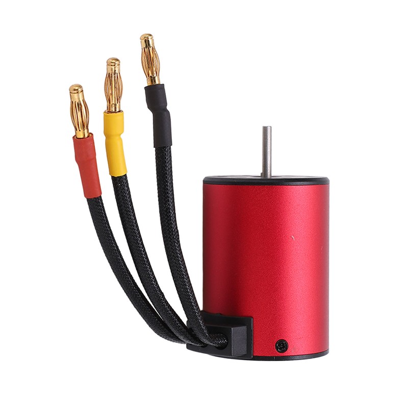 S3650 5200KV Brushless Waterproof Motor 4 Pole 12 Slot RC