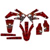2006-2007 CRF 250 R Flaming Gearhead Red Senge Graphics Base