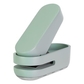 Mini perforadora de agujeros pequeños, color verde, capacidad de papel de 10 hojas, perforadora de un solo agujero para uso en la oficina o regalo para estudiantes (verde)
