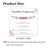 Pregnancy Gifts for Expecting Mom Crystal Beaded Bracelet Pink White
