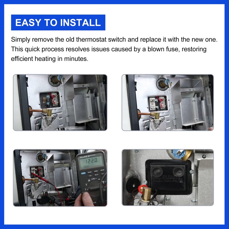 Laofudech 232282 RV Water Heater Thermostat Switch for Suburban T-STAT