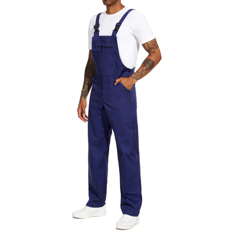 WORK IDEA Work Dungarees for Men Multi Pocket Technology Men's