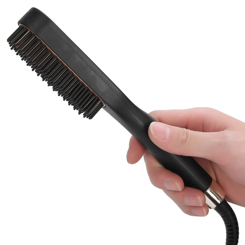 Electric Beard Straightening Comb Multifunctional Beard Straightener Brush for Men