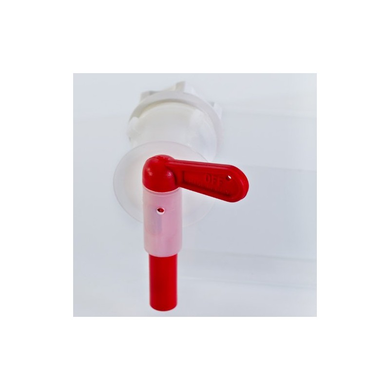Outlet – Water Tap Red For drilling 26 mm with