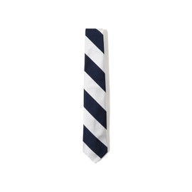 Beams Plus Men's Regimental Ivy Tie, Silver