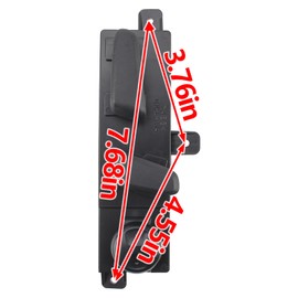 AUTOKAY Power Seat Switch Front Seat Left Driver Side for Hyundai Tucson Sonata 2015-2020 88193C2020TRY 88193F8110TRY
