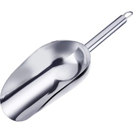Westmark Baking Weighing / Filling Shovel, Filling Volume: 400 ml (approx. 500 g flour), Stainless Steel, Halia, Silver, 91062270