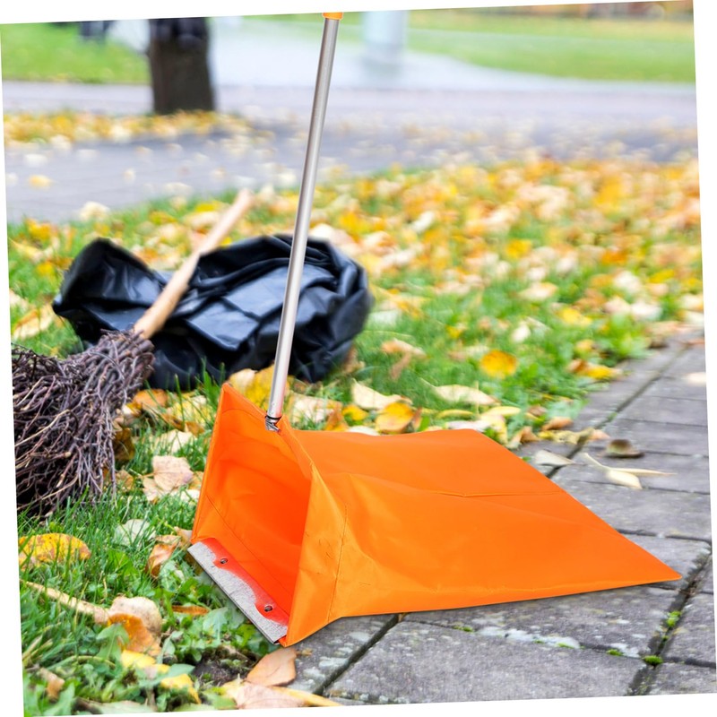 BUGUUYO Windproof Garbage Bag Grabber with Dustpan 33.07 Inch Trash
