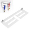 Medal Display Hanger Acrylic White Rack for Hanging Prize Medals,