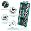 WIYETY Tap Cutter Set Tap Tool: 20 Piece Thread Cutter