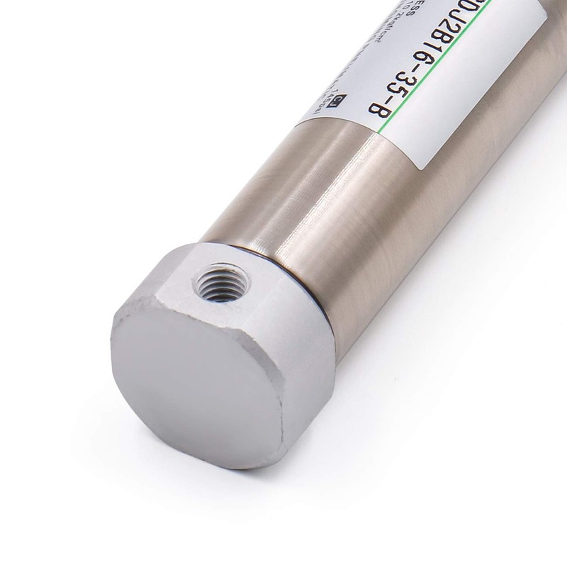 Heschen Slim Air Cylinder, Pneumatic Cylinder CDJ2B 16-35, M5 Port,