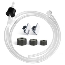 Yofidra Soap Dispenser Extension Tube Kit: Under Sink Dish Soap Dispenser with 47" Tube Hose and Check Valve for Prevent Backflow for Countertop Dispensador De Jabon de Cocina Kitchen Sink Accessories