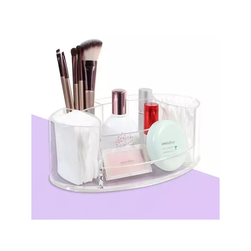 화장솜 면봉 정리 투명 아크릴 펠리스 오거나이저 Clear Acrylic Cotton