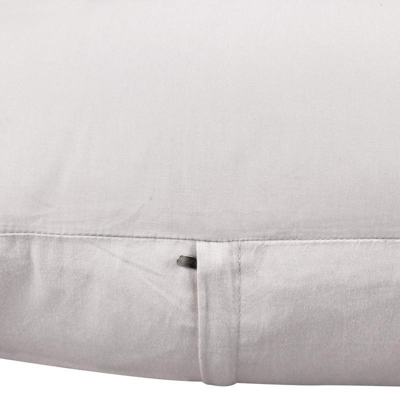 4-Pack Cotton Comfortable Solid Decorative Throw Pillow Case Square Cushion
