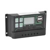 Solar Charge Discharge Controller Adjustable LCD Display PWM Dual USB