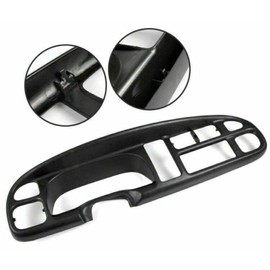 YUOQDKE for Dodge for Ram 1500 1998-2001 for Ram 2500/3500 1998-2002 for Ram 3500 Van 1998 Instrument Panel Gauge Surround Bezel Plastic Front Black Textured 5EU11DX9AB GNT56214850