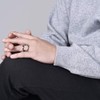 WOYNJI Stainless Steel Creative Versatile Finger Bottle Opener Ring for