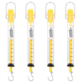 ULTECHNOVO School Newton Metre 2.5kg Round Spring Scale Newton Meter Grams Tube Spring Balance Physics Lab Equipment
