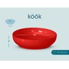 KooK Pasta Bowl, Salad Bowls, Soup, Serving Bowls, Ceramic, Large