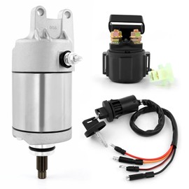 Starter Motor Relay Ignition Key Switch for Honda FourTrax 300 TRX300 TRX300FW 4x4 1988-2000 31200-HA0-773 31200-HA0-774 31200-HA6-306 31200-HA6-316 31200-HA6-773