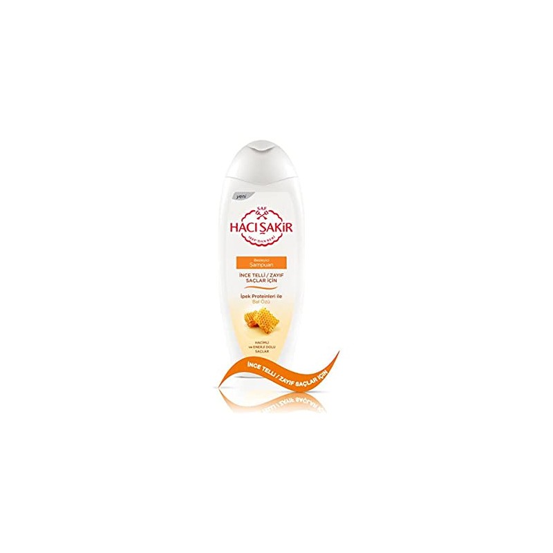 Haci Sakir Honey Shampoo 500 ml for Fine Hair