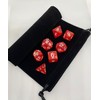 Polyhedral Dice Set 7pcs Acrylic D4 D6 D8 D10 D10