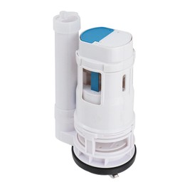 T Tulead Toilet Push Flush Valve Dual 185mm/7.28" Push Button Flush Valve, 2.5-Inch Diameter, for Toilet Tank Height: 7.48"-9.44" (Not for 3-Inch)