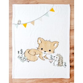 Herding Baby Best Waldfreunde Microfibre Blanket 75 x 100 cm Polyester Blue