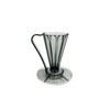 CAFEC Pour-Over Flower Dripper DEEP 27 Black | FDD-27CB
