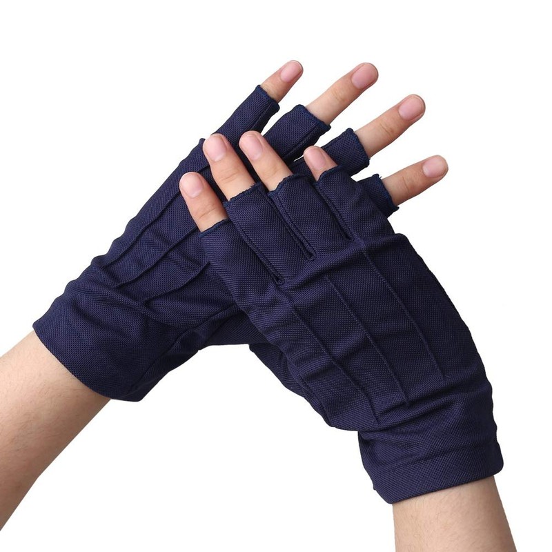 UV Protection Gloves, Fingerless, Gloves, Firmly Guard UV Rays, Mesh
