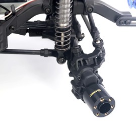 OGRC 1.9" Wheel Adapter 12mm Hex Hub Widen 6mm 9mm 15mm 22mm Brass Weights for SCX10 TRX4 GEN7 GEN8 1/10 RC Crawler (22mm)