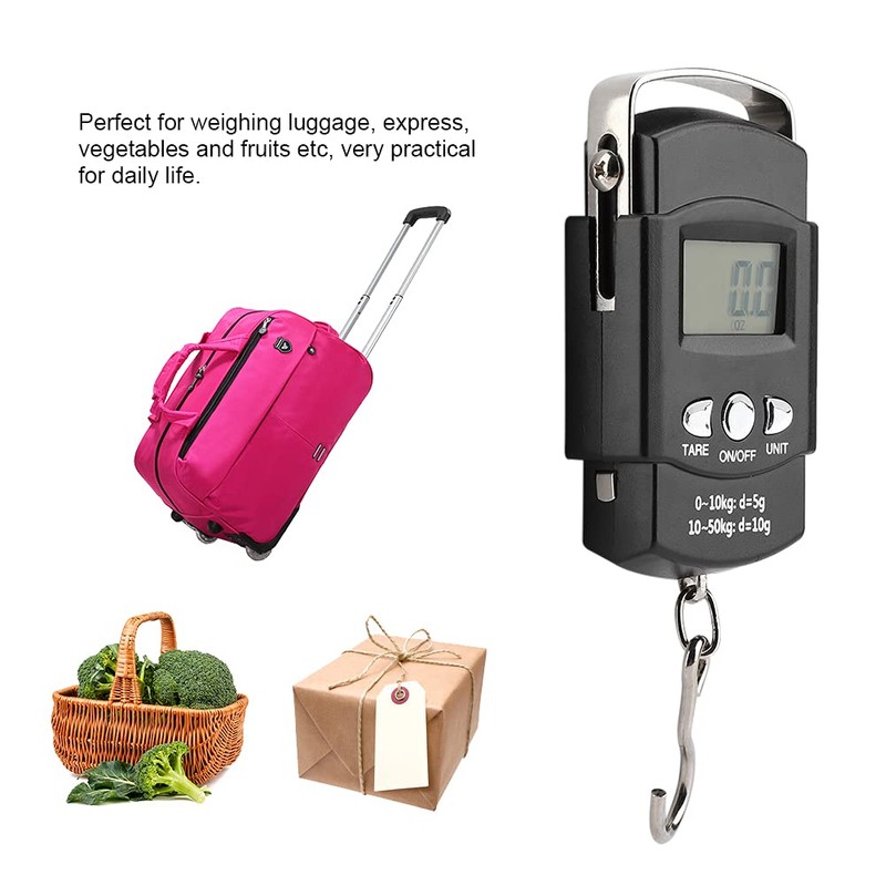 Portable Electronic LCD Digital Scale, ABS Stainless Steel Large Display