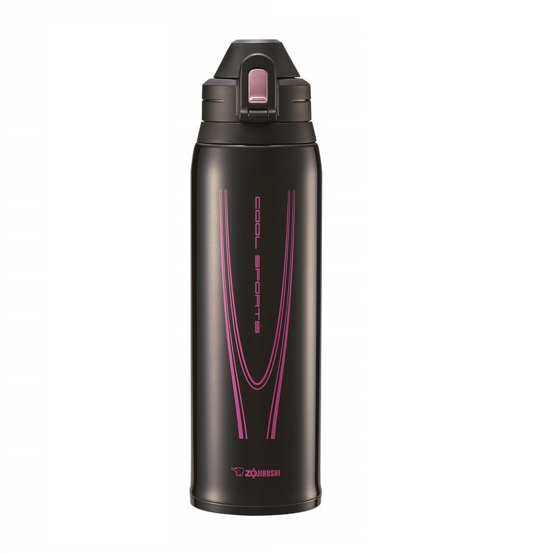 Zojirushi SD-AF15-BP Cool Sports Bottle, Pink Black, 50.9 fl oz