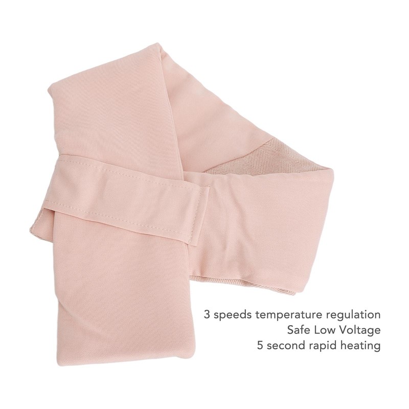 Heating Scarf Cotton Comfortable Concealed Button Washable USB Heated Scarf