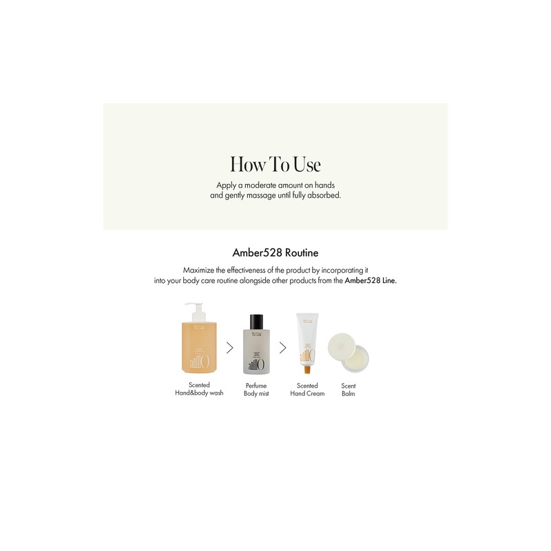 anillo [anillo]Amber528 Scented Hand Cream 50ml