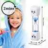 Weewooday 4 Pieces Toothbrush Timer for Kids 2 Minute Sand