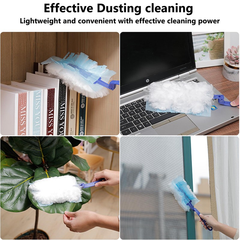 Fluffy Dusters Magnet Refills - 20 Pack Dust Magnet Refills