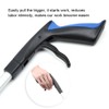 Blue Foldable Long Pick Up Reacher Grabber Helping Hand Tool