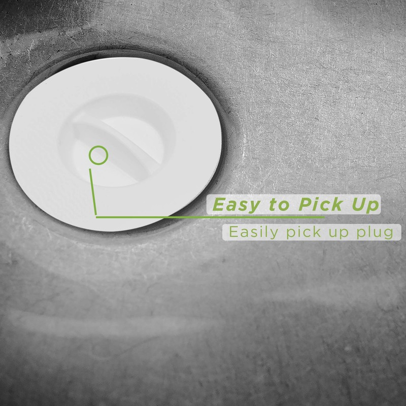 Mind Reader , Hygienic Disposable Bathtub Stopper, Stops Water, Tub,