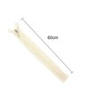 5 Pieces Nylon Invisible Zippers for Sewing 60cm Beige Nylon