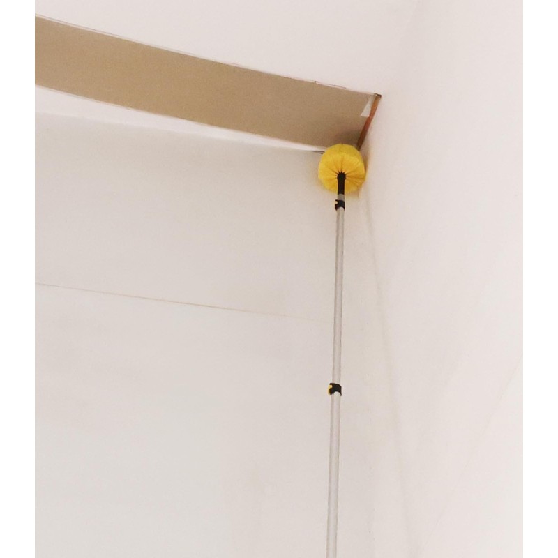 Cobweb Duster Head Brush, Screw on Spider Web Duster Brush