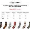 NORDIC Socks Premium Crew Socks with 40% Merino Wool Blend