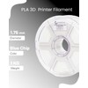 COOKIECAD White PLA 3D Printer Filament 1.75mm 1kg
